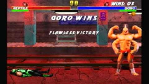 MK Trilogy runthrough with Goro part 1