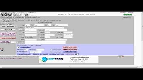 Predictive dialer - Vicidial external transfer video tutorial