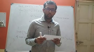 ICSE Computer Applications | JAVA Program | Sum of even and odd elements