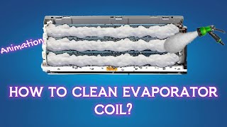 How to clean evaporator coil? | Animation | #hvacmaintenance #hvactraining by Zebra Learnings 1,826 views 6 months ago 2 minutes, 44 seconds