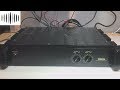 DR #16 - Yamaha P2075 Amplifier Troubleshooting and Repair - No Output