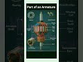 Parts of an Armature | Electrical Machine Basics