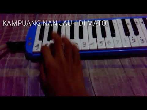 Not Angka Lagu Daerah Kampuang Nan Jauh Di Mato