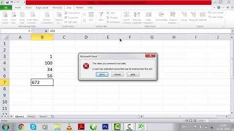 How to work DataValidation in MS Excel 2010  [LC Learn]