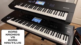 Korg Kronos vs Korg Nautilus | No Talking |