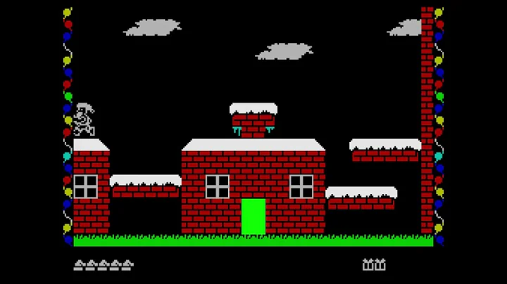 Santa's Lost & Found playthrough on the ZX Spectrum.