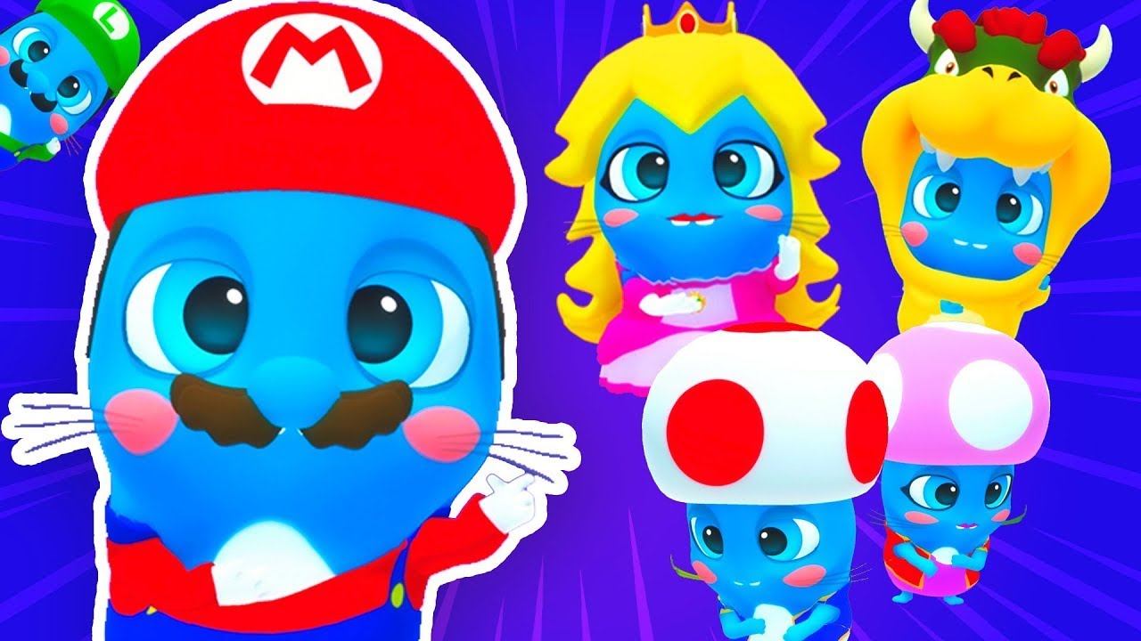 Dance with SUPER MARIO! | Kids Songs | The Mini Moonies