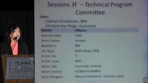 Session 3F Introduction -- Electromigration