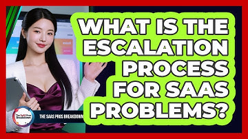 What Is the Escalation Process for SaaS Problems?