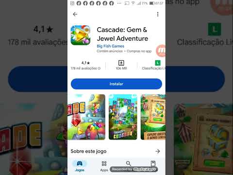 Cascade:gem u0026 jewel adventure do início do jogo novo legendado em inglês para celular para andróide