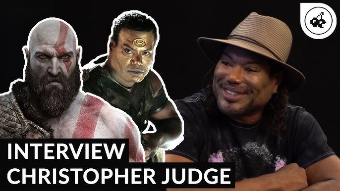 Sunny Suljic & Christopher Judge present this iconic moment in 2018 at, kratos voice actor