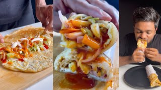 Kolkata Egg Roll Full video Asmr Cooking