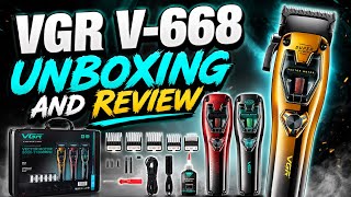 VGR V-668 Unboxing and Review 