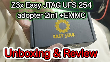 Z3X Easy JTAG Plus UFS+ISP+EMMC 254 Adopter price And Unboxing & Review 2025 Live..