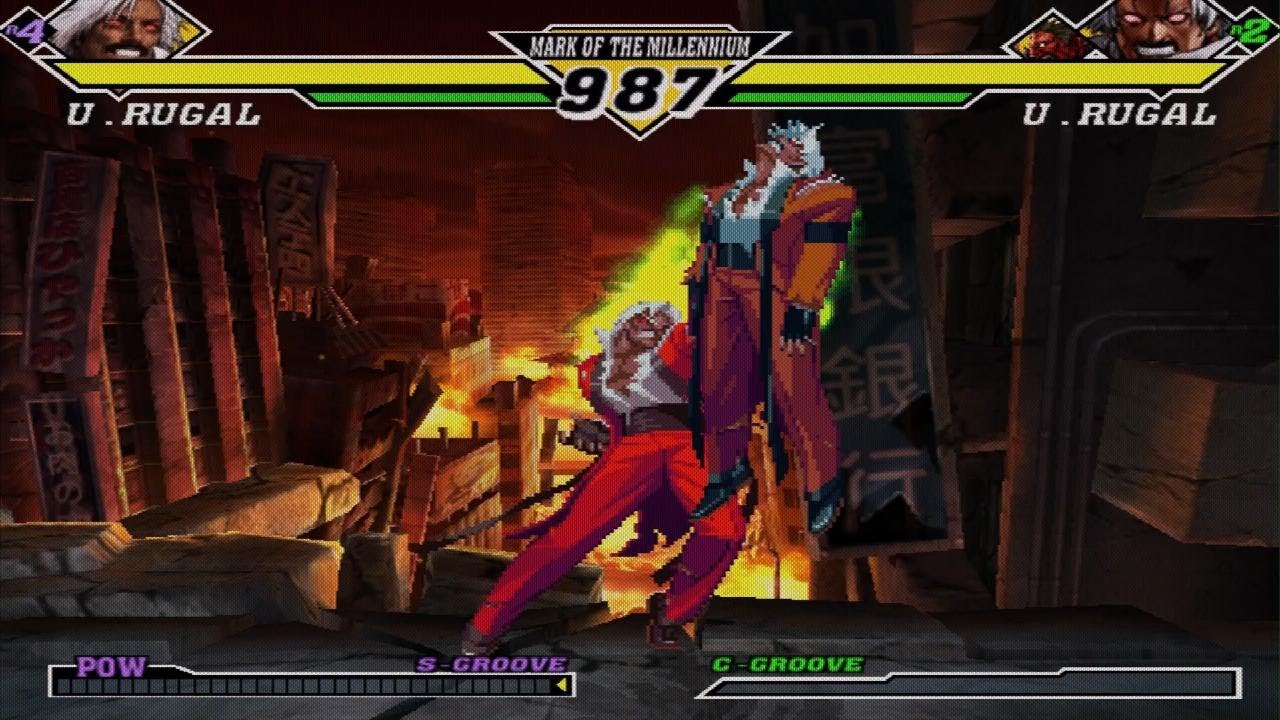 Capcom vs Snk 2 Ultimate Rugal vs Ultimate Rugal Shin Akuma - YouTube