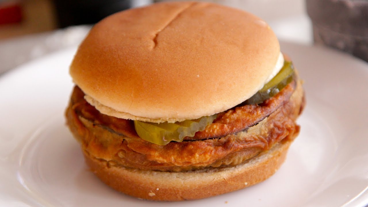 McDonalds Southern Style Crispy Chicken Sandwich Homemade Vegan