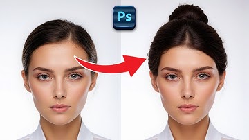 How to add hair in adobe Photoshop