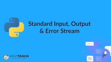 Standard input,output and error stream | Python class 12 | Chapter 4 #4.10