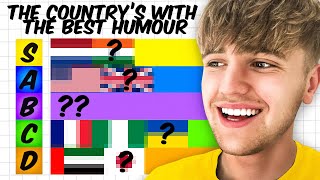 The Funniest Country's In The World (Tier List)