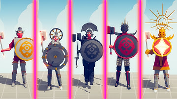 EVOLUTION OF RIGHTEOUS PALADIN - Totally Accurate Battle Simulator TABS