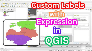 Custom Labels in QGIS Made Easy: Master Dynamic Labeling with Expressions