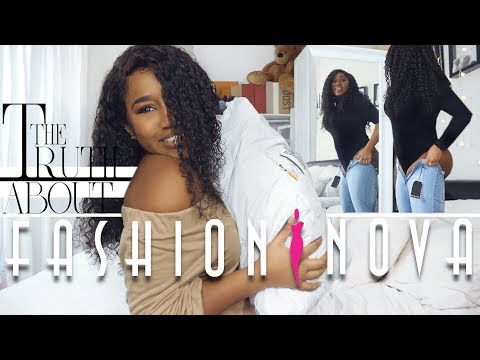 MY FIRST FASHION NOVA JEANS! 👖🙊 CAN THEY HOLD MY THUNDER THIGHS? 👀| Raven Navera