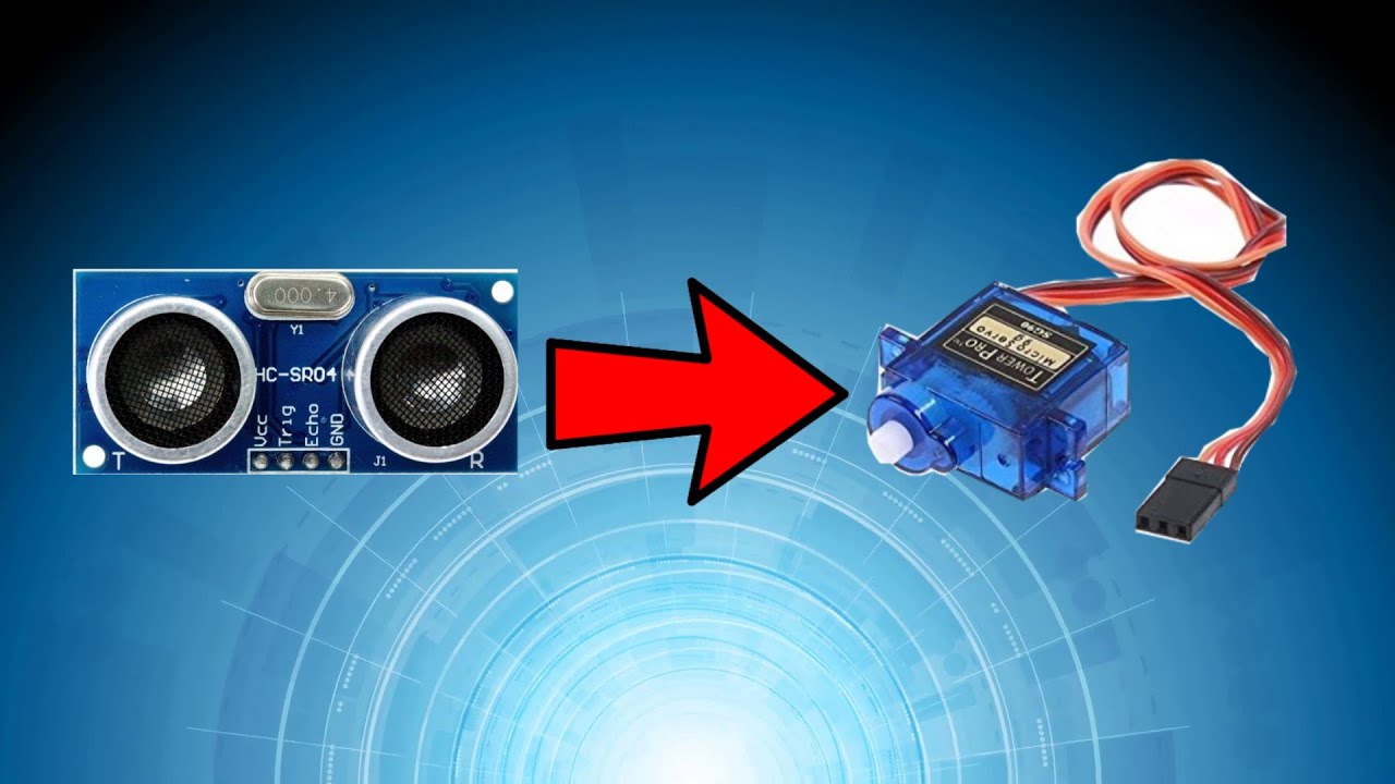 How To Trigger Servo With Ultrasonic Sensor. YouTube