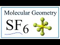 SF6 (Sulfur hexafluoride) Molecular Geometry, Bond Angles