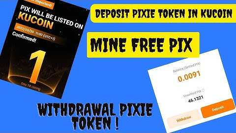 How to Deposit pixie (PIX) Token in Kucoin - Withdrawal Pixie coin from MetaMask wallet - pixie list