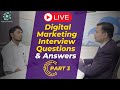 Top digital marketing interview questions  answers for experienced part  3