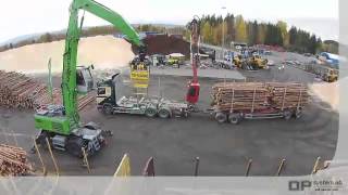 Sennebogen 830 M Trailer Terminalmaskin