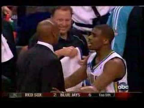 Chris Paul begs to not be taken out - YouTube