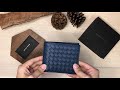 BOTTEGA VENETA BV經典小羊皮八卡雙層短夾-兩色任選 新上架 product youtube thumbnail