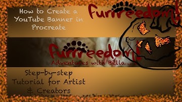 How to Create a YouTube Channel Banner in Procreate | Step-by-Step Tutorial for Artists & Creators