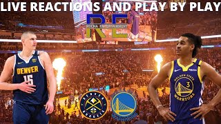 Denver Nuggets Vs Golden State Warriors | Live Reactions And Play By Play