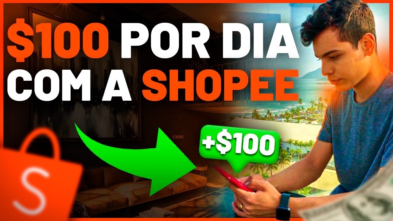 SHOPEE: COMO VENDER RÁPIDO SENDO AFILIADO SHOPEE E GANHAR 100 REAIS POR DIA (Dinheiro online)