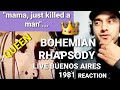 Queen | Bohemian Rhapsody (LIVE Buenos Aires, Argentina 1981) – 1st time Reaction – Viewer Request