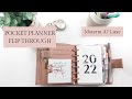 Moterm Pocket Planner Wallet Flip Through | First Moterm Set Up | Pocket Luxe Rings Set Up 🎀