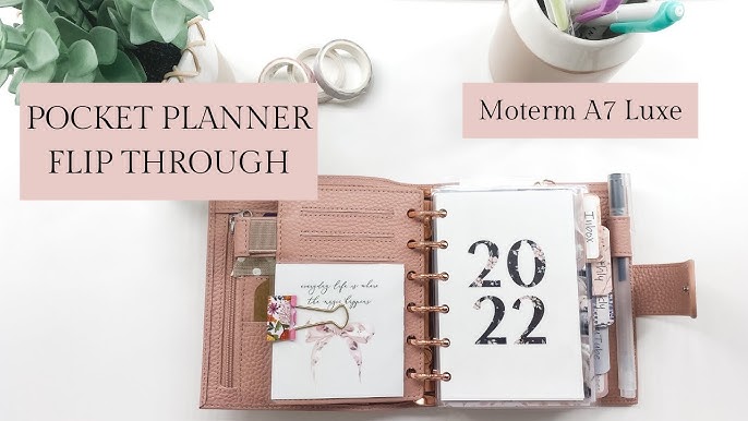 Moterm LUXE A7 Pocket Planner Unboxing and Comparison 