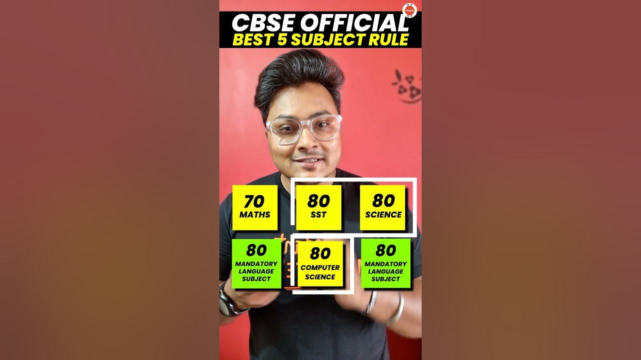 best-5-subject-rule-in-cbse-class-10-cbse2024-class10-youtube