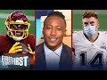 Washington defeats Cowboys & takes control of NFC East — Marshall reacts | NFL | FIRST THINGS FIRST