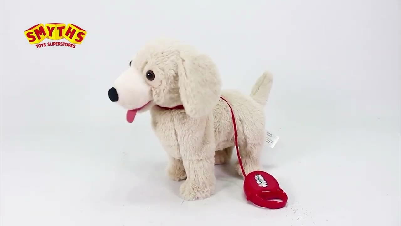 Fluffy Puppies Walking Licking Puppy - Smyths Toys 