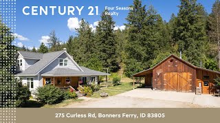 NEW - Country Home on 26.42 Acres in North Idaho - 275 Curless Rd, Bonners Ferry, ID 83805 275 Curless Rd Bonners Ferry Id 83805