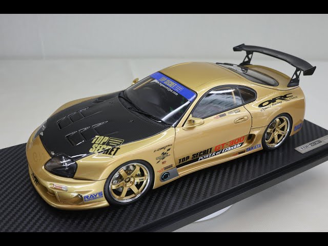 ミニカー ignition model TOP SECRET GT300 Supra Ignition Model 1:18 Toyota Supra (JZA80) TOP SECRET 