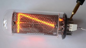 Testing Soviet Nixie Tube IN-18 / Тестирование Лампы ИН-18