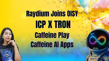 #780: ICP-TRON Bridges, Raydium Joins OISY, Mercatura’s ICP Nodes & Caffeine Play Accelerator