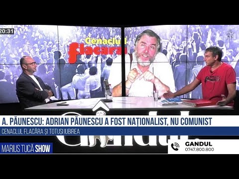 Andrei Păunescu la Tucă: tata a fost naționalist, nu comunist