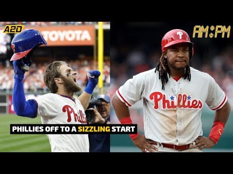Phillies Off To A Sizzling Start | Tom & Mike “AM in the PM” Phillies Off To A Sizzling Start | Tom & Mike “AM in the PM”