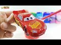 Learning Color Disney Pixar Cars Lightning McQueen Mack Truck magic juice Play for kids car toys