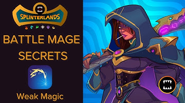 Battle Mage Secrets Weekly Challenge! Weak Magic Ruleset | Splinterlands